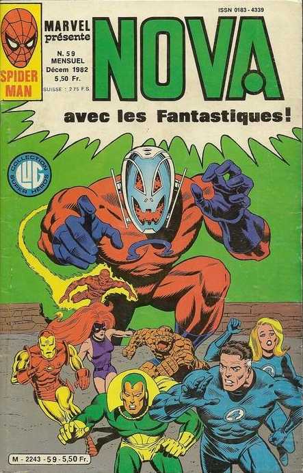 Scan de la Couverture Nova n 59